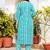 Women Ethnic Motifs Printed Kurta with Mirror Work, Printed Trousers, and Dupatta