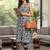 Women Printed Regular Pure Cotton Kurta with Trousers