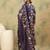 Floral Printed Thread Work Kurta With Trousers & Dupatta