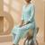 Women Regular Thread Work Kurta with Trousers