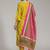 Women Ethnic Motifs Embroidered Regular Thread Work Pure Cotton Kurta with Trousers & With Dupatta