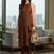 Women Regular Thread Work Kurta with Trousers