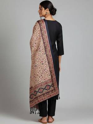 Women Ethnic Motifs Regular Kurta with Trousers & With Dupatta 3