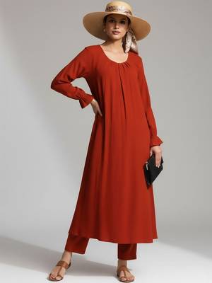 Women Regular Kurta with Trousers 2
