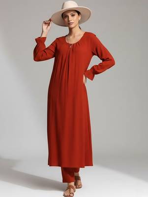 Women Regular Kurta with Trousers 3