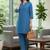 Women Regular Pure Cotton Kurta with Trousers