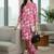 Women Floral Printed Regular Kurta with Trousers