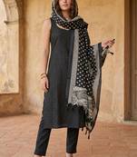 Women Regular Kurta with Trousers & With Dupatta