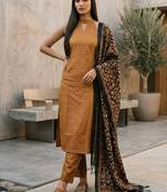 Women Regular Kurta with Trousers & With Dupatta