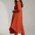 Women Empire Silk Crepe Kurta with Trousers