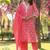 Floral Printed Regular Straight Kurta with trousers & with Dupatta