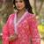 Floral Printed Regular Straight Kurta with trousers & with Dupatta