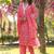 Floral Printed Regular Straight Kurta with trousers & with Dupatta