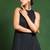 Halter Neck Striped Straight Kurta With Trouser