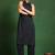 Women Regular Silk Crepe Kurta with Trousers