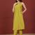 Round Neck Straight Kurta With Trousers