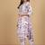 Floral Printed Straight Kurta With Trousers