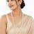 Double strand oval pearl necklace and earrings set, white long mala style, silver-tone clasp, stud earrings included.