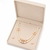 Double strand pearl necklace set with gold-tone spacers includes stud earrings, multi-colour pearls, oval & round beads.