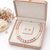 Freshwater pearl necklace set with stud earrings, pink & white 3-strand layered, oval pearl beads, gold-tone spacers.