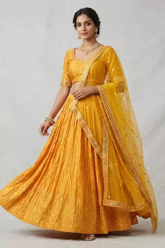  light weight ehanga chunni dress 