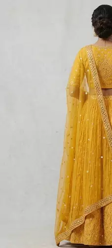  light weight ehanga chunni dress 