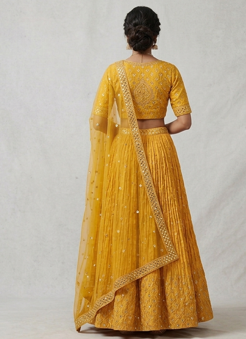  light weight ehanga chunni dress 