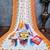 White yellow soft georgette digital printed saree