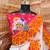 White yellow soft georgette digital printed saree
