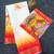White red maa durga printed linen cotton saree