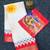 White red digital printed linen cotton durga pooja saree