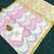 Pink floral printed linen cotton saree