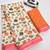 Light chiku pink linen cotton digital printed saree