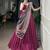 Women's Rayon free size Lehenga Choli with Printed Cotton Dupatta & Mirror Work Lace