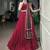 Women's Festive Rayon free size  Lehenga Choli with Printed Cotton Dupatta & Mirror Work Lace