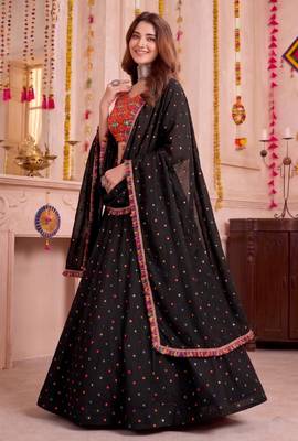 Cream Designer Premium Function Wear Lehenga Choli 2