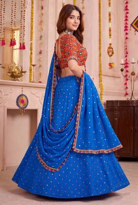 Grey  Function Wear Lehenga Choli 2
