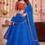 Grey Designer Premium Function Wear Lehenga Choli