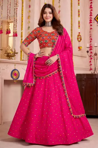 Light-Pink  Function Wear Lehenga Choli