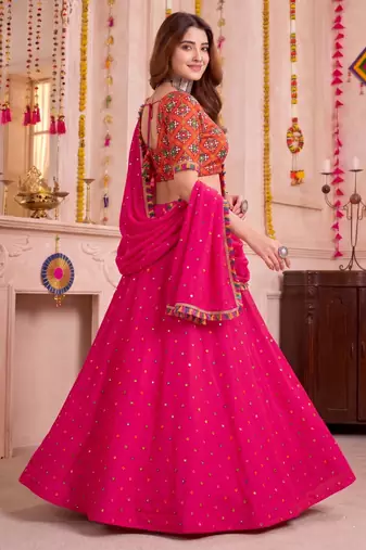 Light-Pink  Function Wear Lehenga Choli
