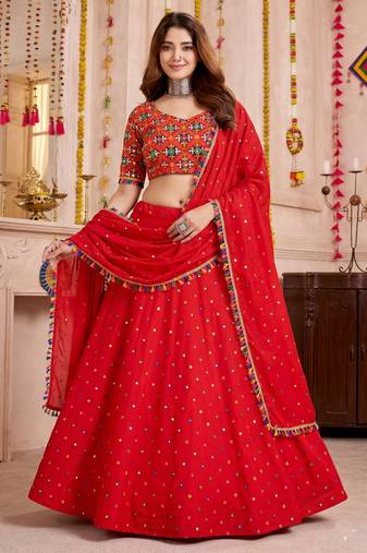 Aqua-Blue  Function Wear Lehenga Choli
