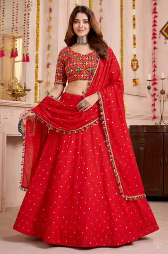 Aqua-Blue  Function Wear Lehenga Choli