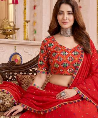 Aqua-Blue Designer Premium Function Wear Lehenga Choli 2