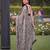 Women's luxury printed satin saree with unstitched banglory silk blend blouse piece