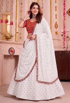 Teal Designer Premium Function Wear Lehenga Choli 4