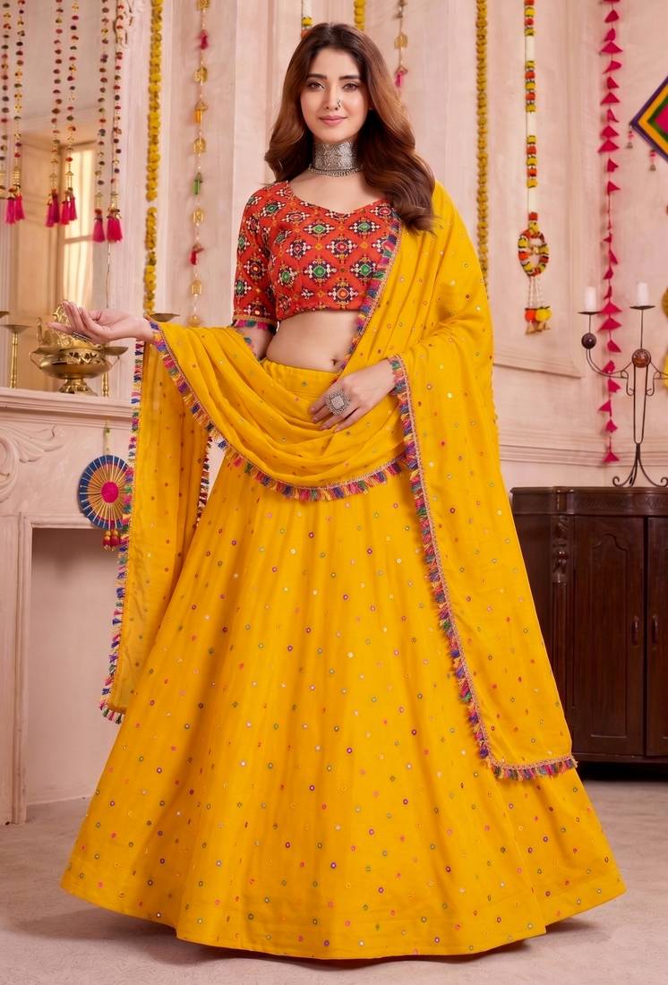 Dark-Teal Designer Premium Function Wear Lehenga Choli