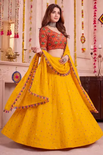 Dark-Teal  Function Wear Lehenga Choli