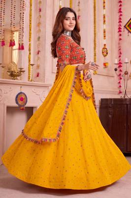 Dark-Teal Designer Premium Function Wear Lehenga Choli 4