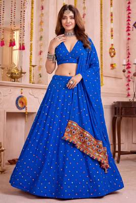 Light-Lavender Designer Premium Function Wear Lehenga Choli 1