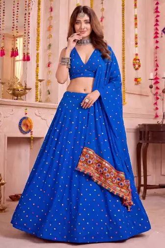 Light-Lavender Designer Premium Function Wear Lehenga Choli